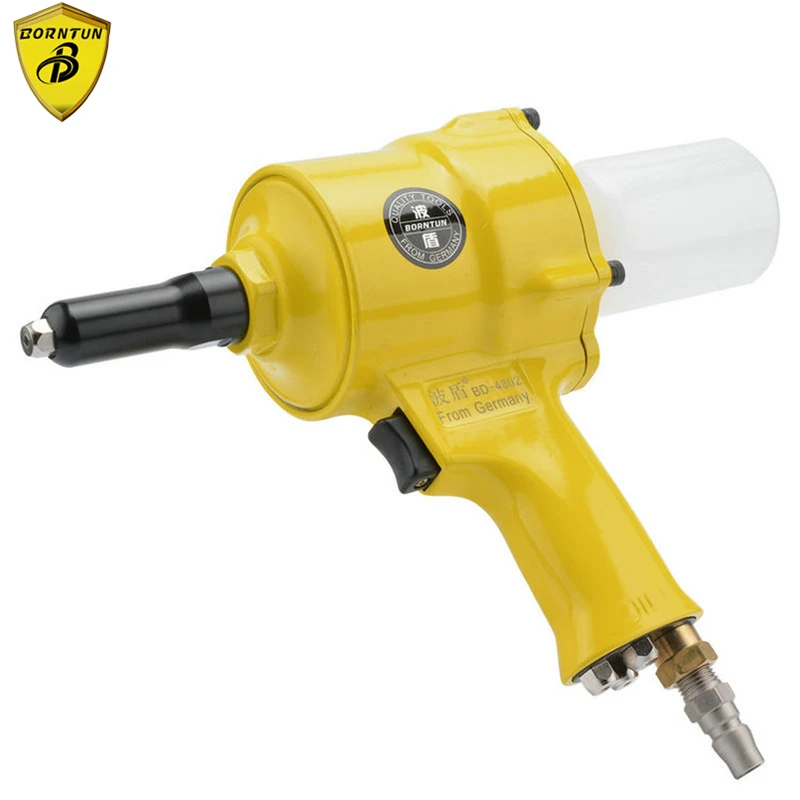 

Borntun Pneumatic Air Riveter Riveting Pull Pliers Gun for Rivets 2.4mm 3.2mm 4.0mm 4.8mm Industrial Air Riveters Pulling Puller