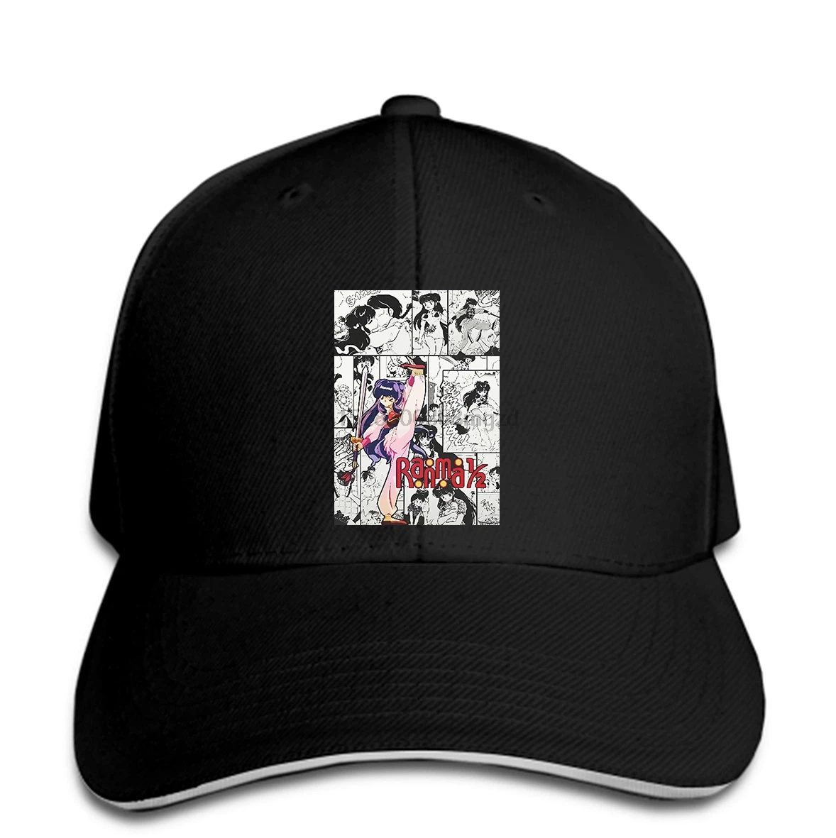 

Ranma 12 Shampoo Rumiko Takahashi Manga Strip Anime Men Baseball Cap ALL Snapback Cap Women Hat Peaked