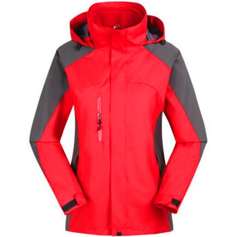 Теплая однотонная одежда размера плюс с длинным рукавом, утепленная Флисовая теплая куртка с капюшоном для взрослых, водонепроницаемая ветрозащитная куртка для сноубординга