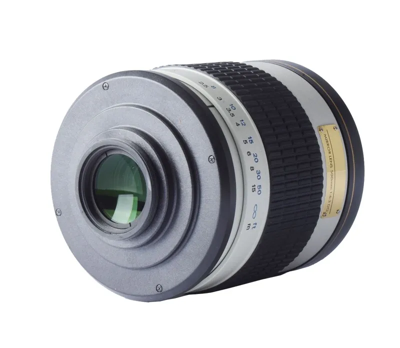 US $129.50 500mm F63 T Mount Mirror Telephoto Lens White For Canon Nikon Sony Pentax Fuji Olympus M43 Nex Mirrorless Camera