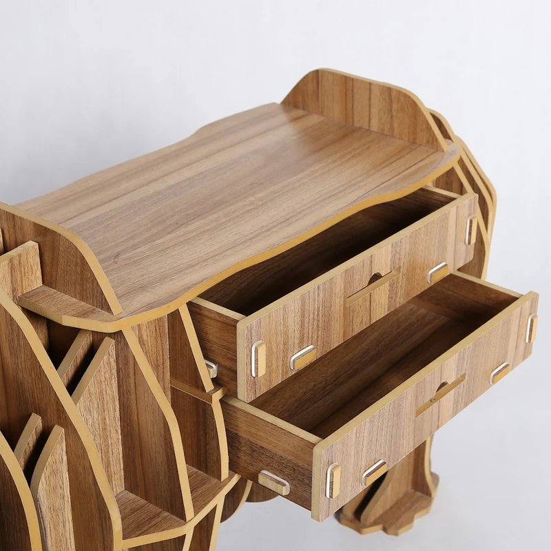 High-end Creative Rhino Drawer Table Desk Wood Craft Gift Furniture Brand New TM004M High-end Creative Rhino Drawer Table Desk Wood Craft Gift Furniture Brand New TM004M