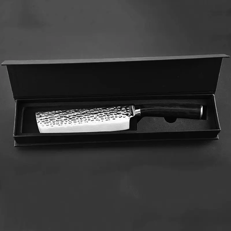 Новый 7 дюймовый ножи накири дамасский японский инструмент для приготовления