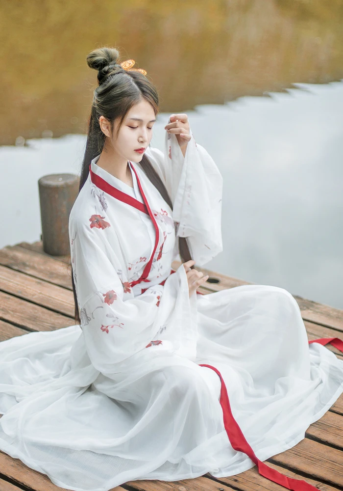 Elegant Hanfu Dress Ancient Chinese Costume Chinese Style Elegant Hanfu Dress Ancient Chinese Costume Chinese Style