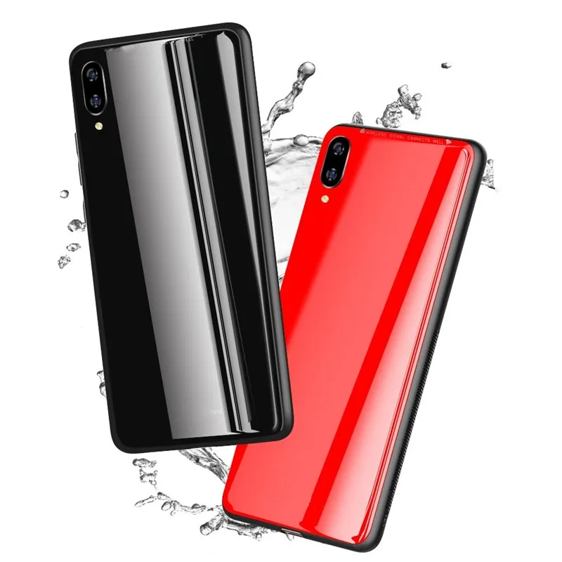 Snzvok против царапин Защитный чехол для IPhone X 5 5S SE Однотонная одежда закаленное