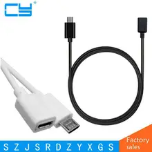 1 шт. Высокое качество 1 м Micro USB 2.0 B мужчин и женщин M/F Расширение зарядный данных Зарядное устройство привести удлинитель