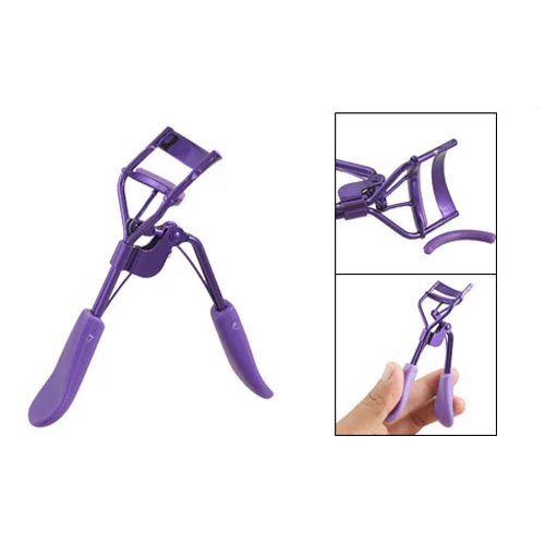 

5 x Purple Beauty Plastic Metal Tool Curling Lashes Manual Eyelash Curler