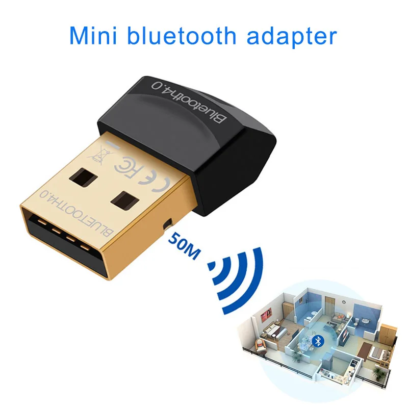 

New Bluetooth 4.0 CSR Dual Mode Adapter Wireless USB Dongle Transmitter