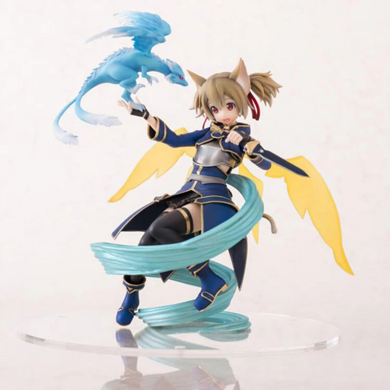 

Anime Sword Art Online shirica shirika action model toy figure collection 20cm 1/8 scale painted doll with box PVC Y7572