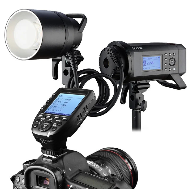 

Godox Wistro AD600Pro Outdoor Flash + H600P Portable Extension Head 600WS TTL HSS 2.4G X System Li-ion Battery Strobe Light