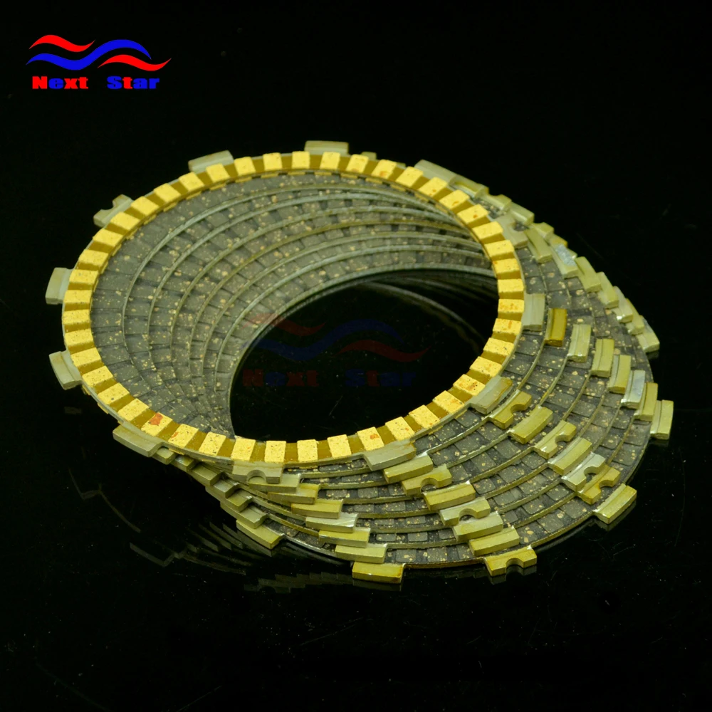 

8pcs Motorcycle Clutch Friction Plates Set For SUZUKI DRZ400 DRZ400E DRZ400S DRZ400SM DR-Z LTZ400 LTZ400Z KAWASAKI KLX400 KSF400