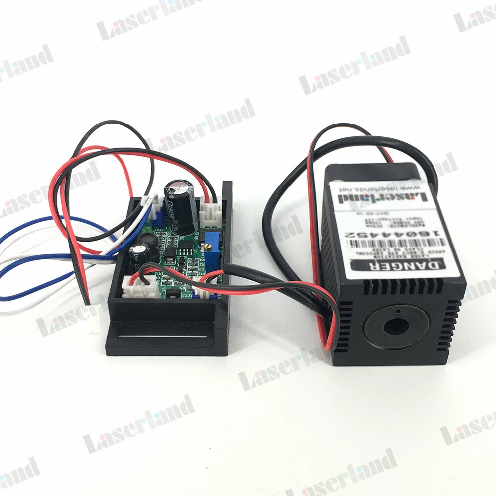 

Stage Lighting Focusable 200mW 445nm 450nm Blue Laser Diode Module w/TTL 12VDC