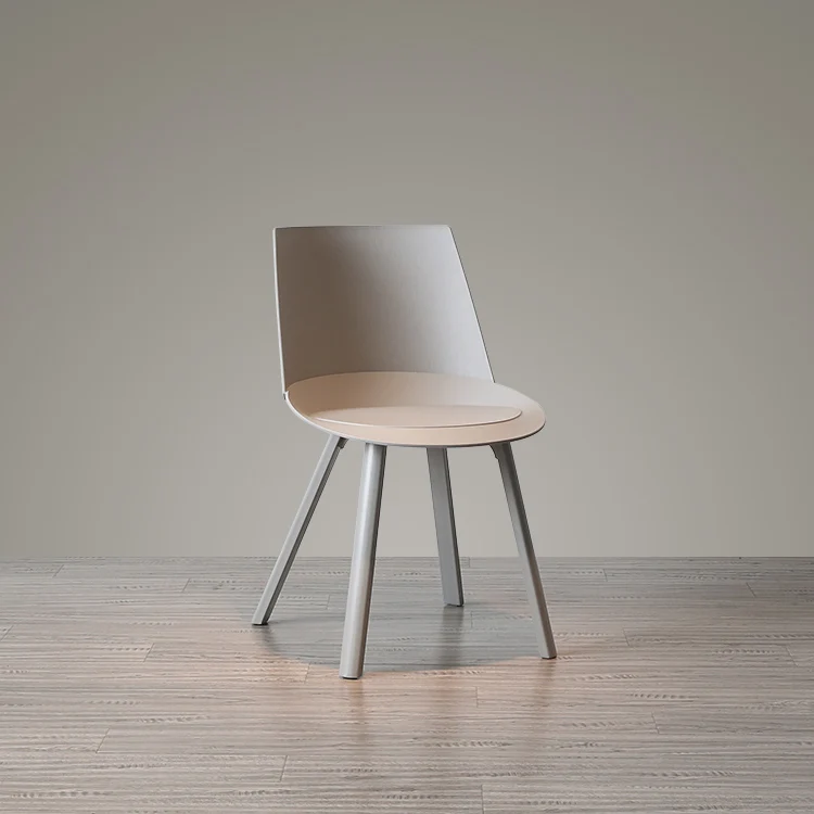 Луи Мода обеденные стулья простая мебель скандинавского ветра пластиковые железные ноги современный дом кабинет Досуг кофе