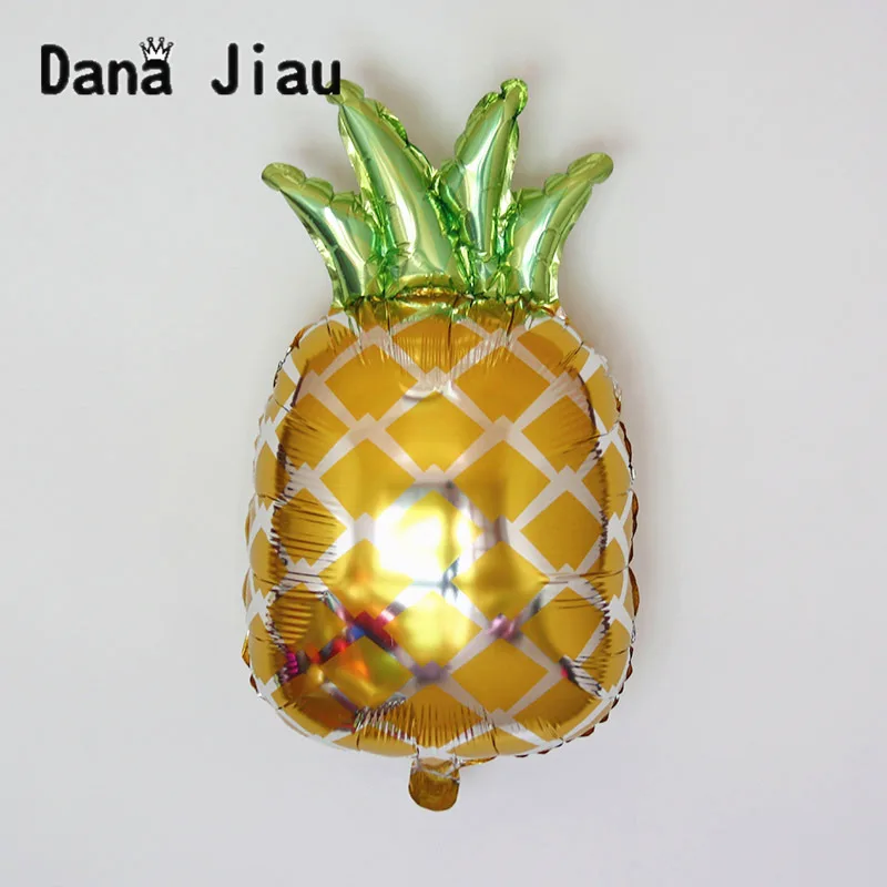 

75*45cm Pineapple Fruit Foil Balloons Birthday Party Wedding Decorations Summer Event Helium Ballon Kids Toy Supplier