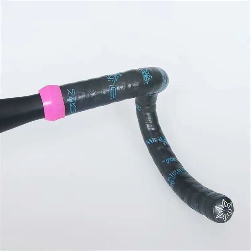 1 pair bicycle handlebar tape plug rubber road bike plugs for handlebar tape