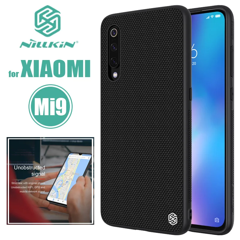 

Xiaomi Mi 9 Case Nillkin Luxury Texture Business Slim Hard Back Cover for Xiaomi Mi9 M9 Mi 9 Explorer Nilkin Silicone Phone Case