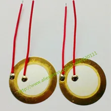 50 шт./партия, пьезокерамический элемент 35 мм с длиной кабеля