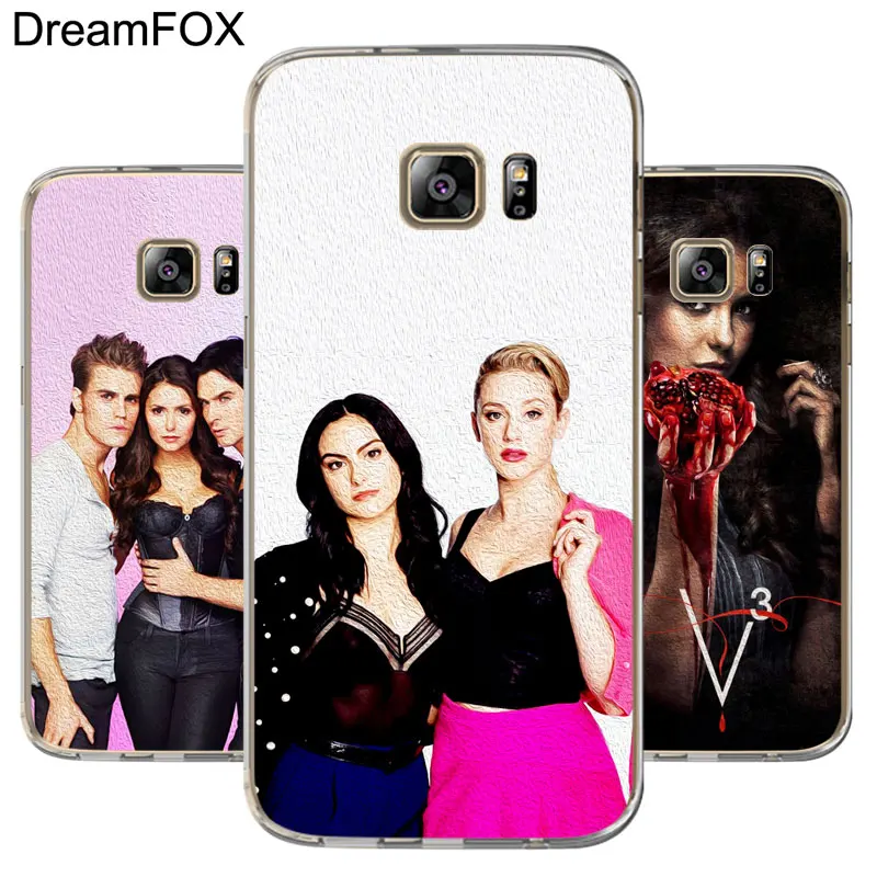 DREAMFOX M304 Дневники вампира Мягкий силиконовый чехол из ТПУ для Samsung Galaxy S5 S6 S7 S8 S9 S10 5G