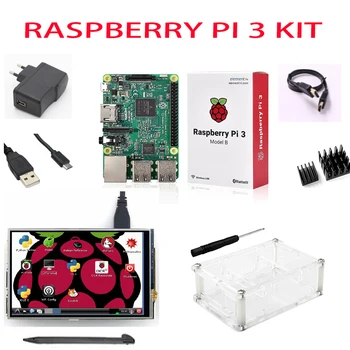 

NEW Raspberry Pi 3 Starter Kit with Original Raspberry Pi 3 Model B + 5V 2.5A Power Supply + Heatsinks + ABS Case / Orange Pi