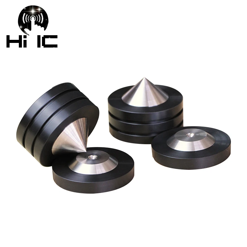 4 Pcs HIFI Audio Speaker Spikes 304 Stainless Steel Speakers Repair