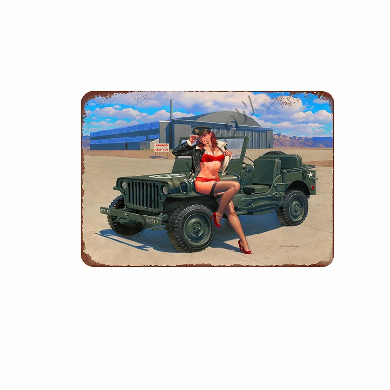 Vintage Agricultural Machine Metal Tin Signs American Classic Ford Tractors Plaque Garage Wall Painting Poster Home Decor WY68