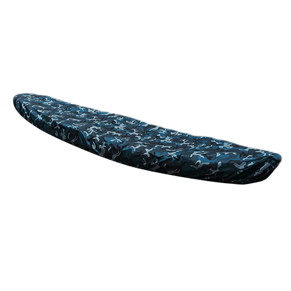 2.1-6.5 Meters Kayak Canoe Storage Dust Cover Waterproof UV Sun Protection for 8 Sizes Range Fishing Boat Kayak Canoe