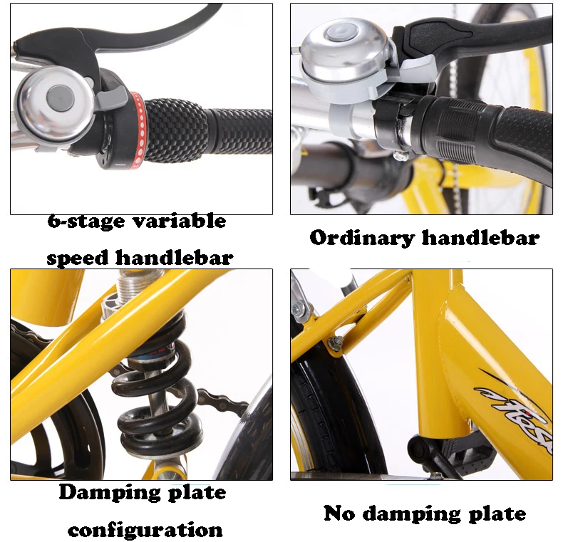 Flash Deal 20-inch Variable Speed Folding Shock Absorbing Adult Male and Female Students Extreme Edition Bike 1