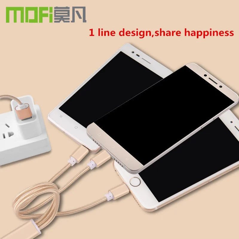 3 in 1 charger cable for iPhone fast charging cables micro usb MOFi