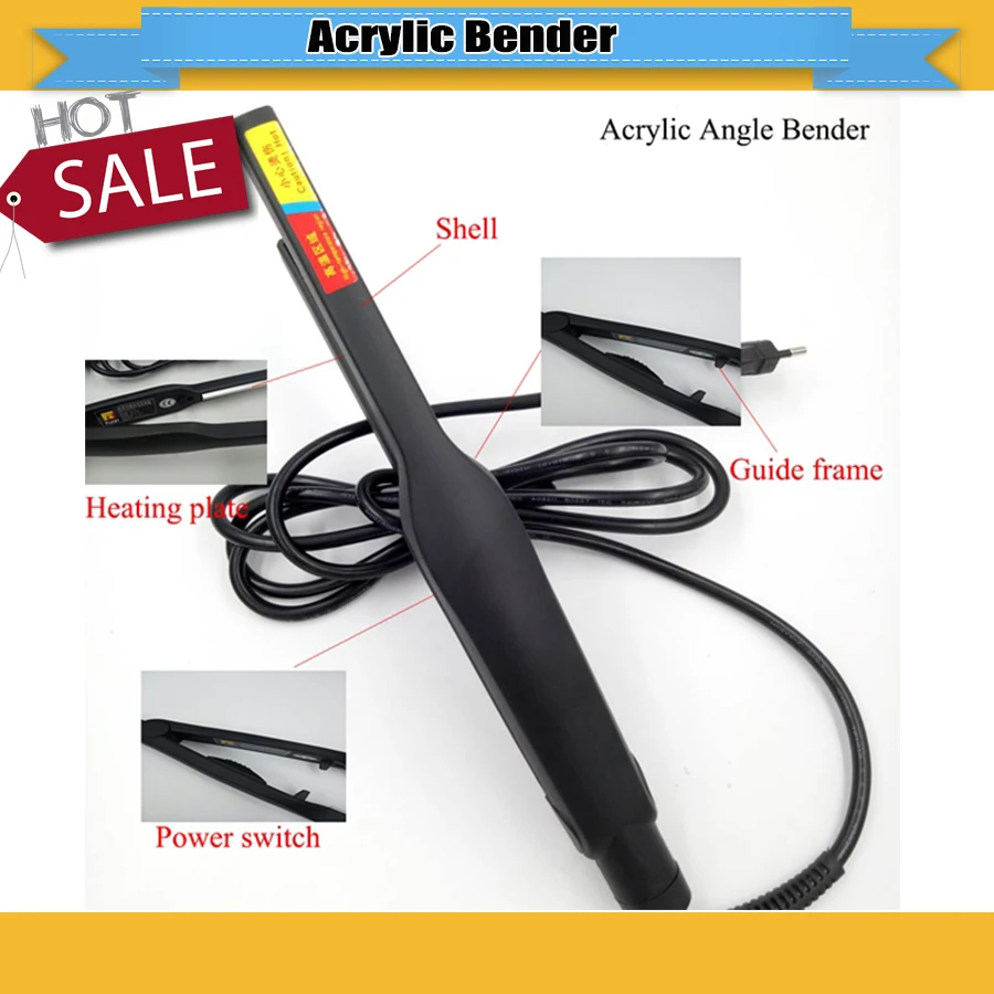 

New Acrylic Bender Channel Letter hot bending machine Arc/Angle Shape Bender 1 pair with 100-240V voltage