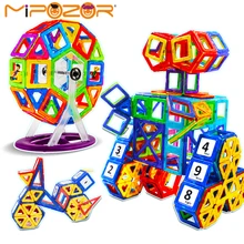 Juego de Construcción | Juguete magnético para niños con 180 Piezas