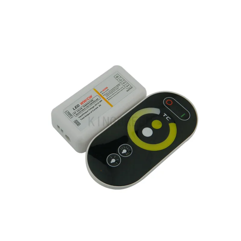 

1X High quality touch plastic color temperature controller CCT adjustment led controller free shipping