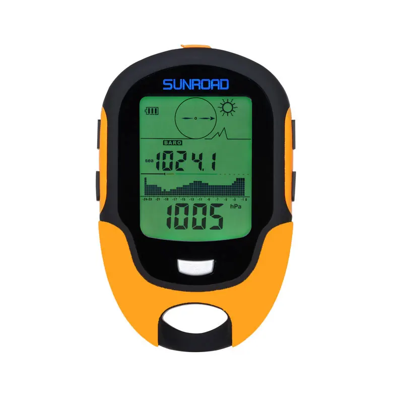 SUNROAD FR500 Digital Altimeter Sports Men Watch Digital Pocket
