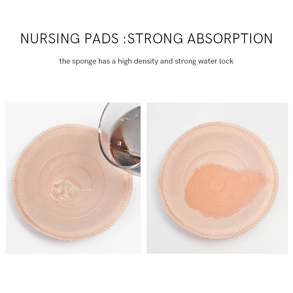 Washable  Anti-overflow breast pad Non-cotton  Lactation leak-proof breastfeeding stickers Breathable nursing pad 