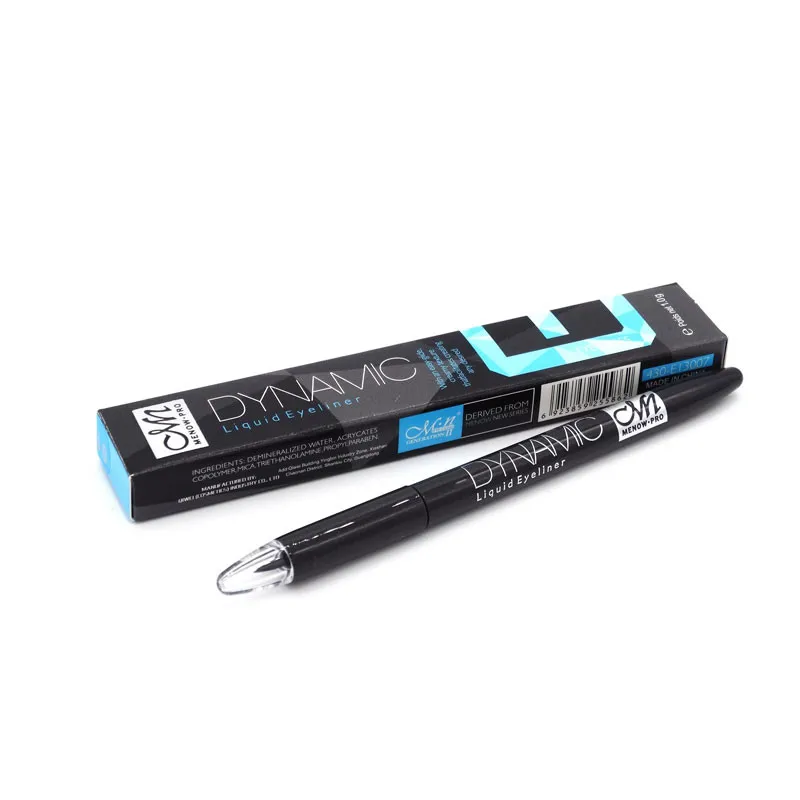 Menow Brand high quality Matte perfect dynamic Waterproof Liquid Black Eyeliner pencil Eye Liner Makeup Cosmetics E13007 Menow Brand high quality Matte perfect dynamic Waterproof Liquid Black Eyeliner pencil Eye Liner Makeup Cosmetics E13007