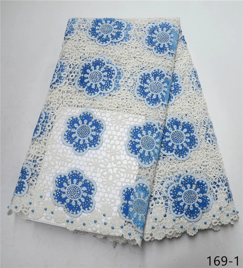 

Fast Shipping African Milk Silk Cord Lace High Quality African Guipure Lace Fabric With Stones Embroidered Lace Fabric For Party