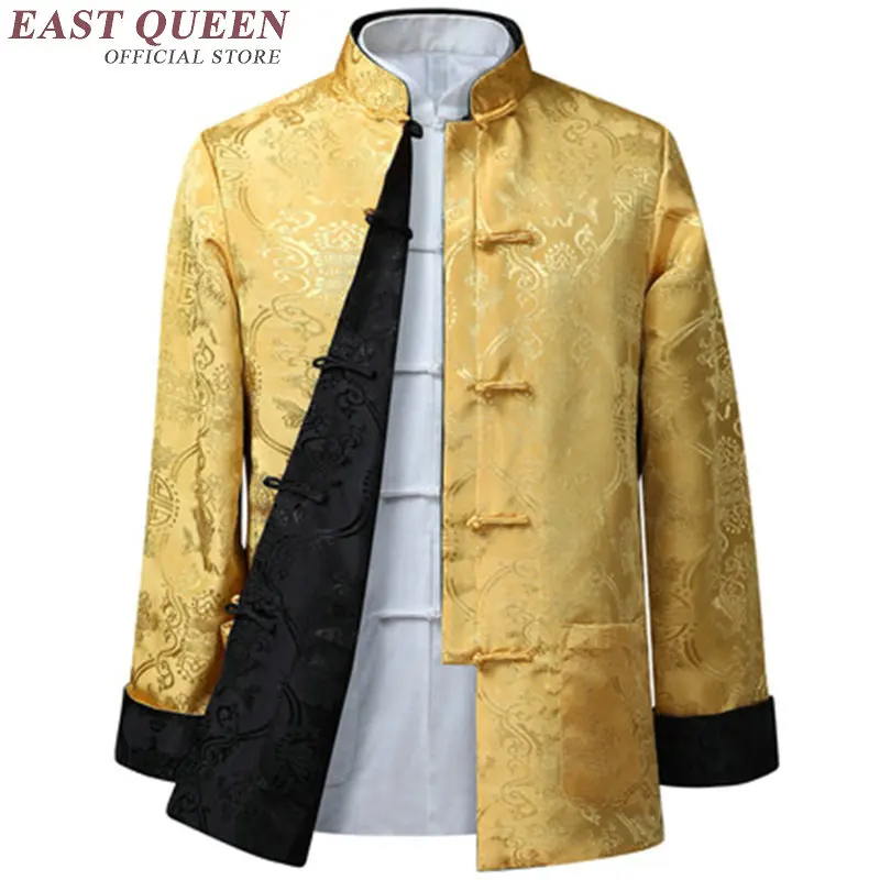 

Traditional chinese clothing for men male Chinese winter bomber jacket for men wushu kung fu outfit winter coat men KK1600