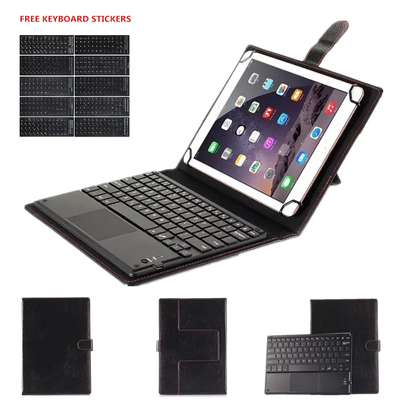 

10.1 inch Tablet Bluetooth Touchpad Keyboard Suitable for Lenovo Tab 4 10 TB-X304L TB-X304F TB-X304N_Free Pen+Film+Stickers