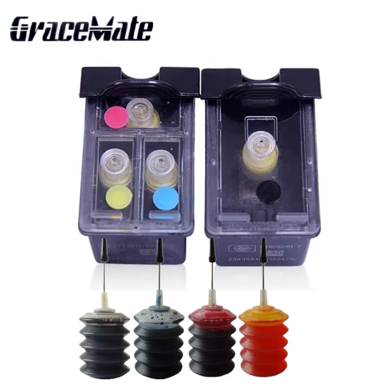 

Refillable Ink Cartridge compatible For HP 664 ink Cartridge For DeskJet 1115 2135 3635 1118 2138 3636 3638 4536