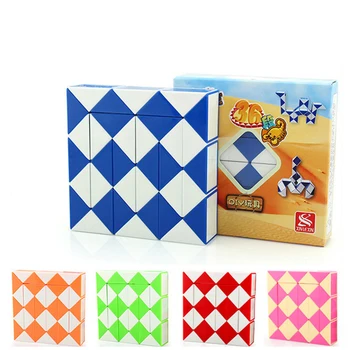 

36 Part Gear Magic Cube 3D Variable Magic Snake Cube Arbitrarily Variety Snake Puzzle Toys for Kids Creative Training Toys Gifts