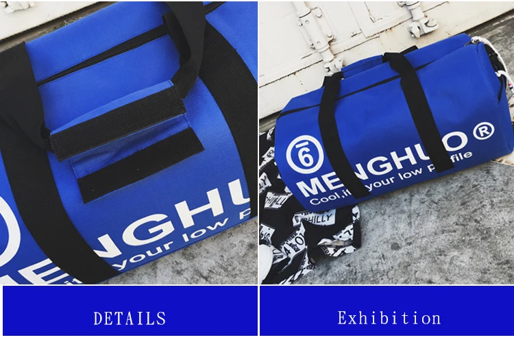 2018 Wobag Женская качественная оксфордская ткань, дорожная сумка с буквами, новая сумка для фитнеса, 3 цвета, сумки, модная мужская дорожная