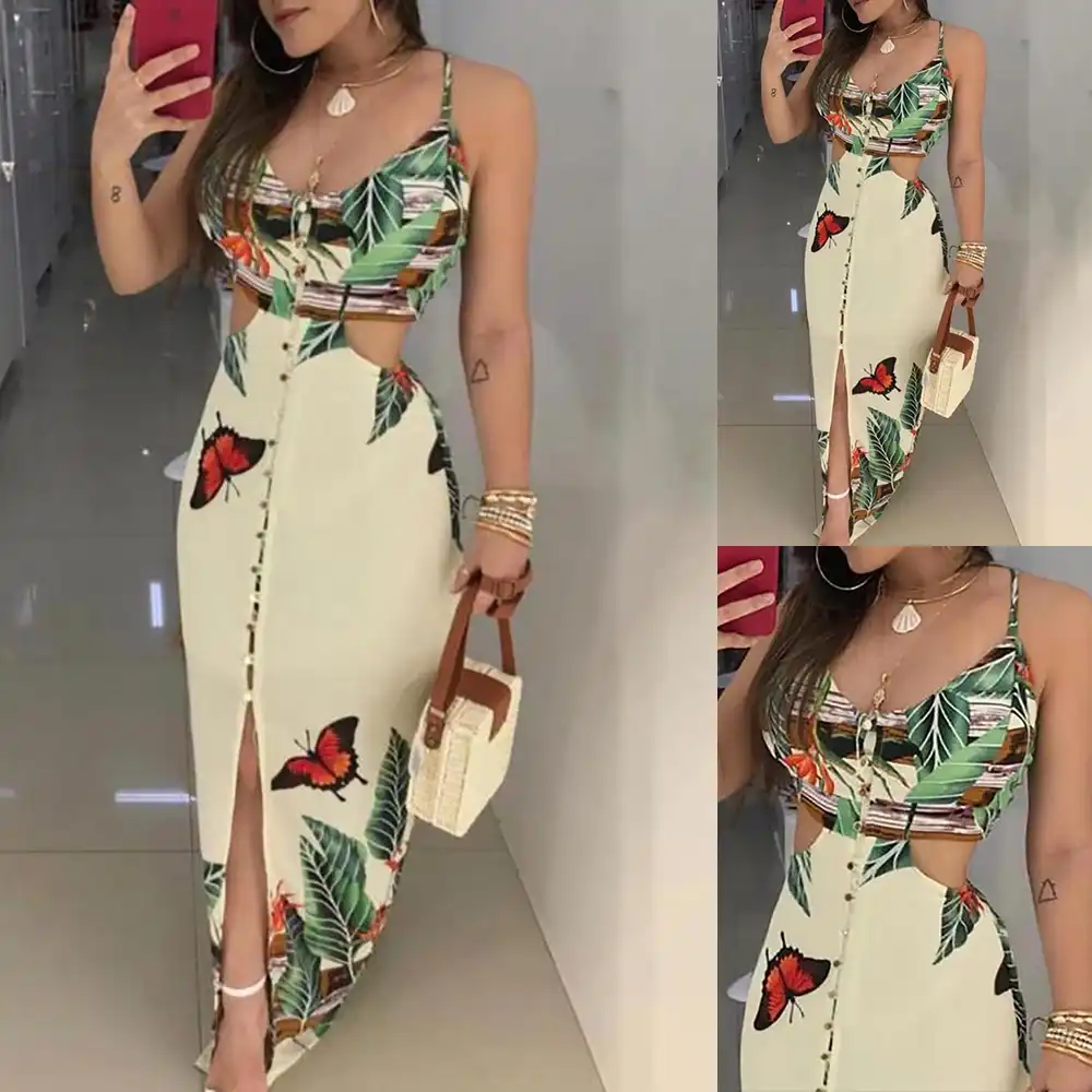 floral dress sexy