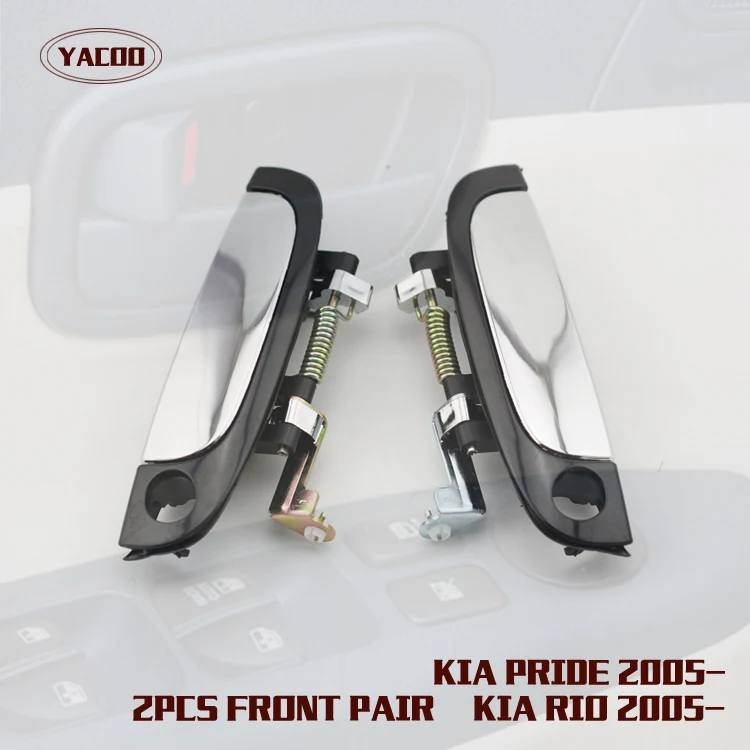 1PAIR FRONT EXTERIOR DOOR HANDLE FOR KIA RIO OEM82650 1G000 82660