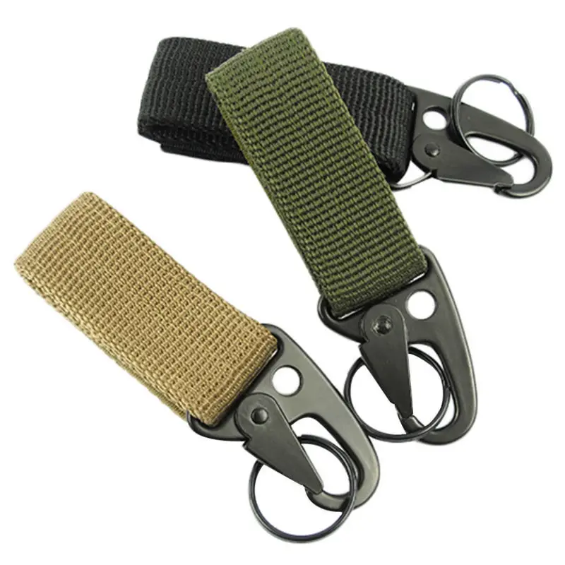 Hot Outdoor Camping Tactical Carabiner Molle Hook Backpack Hooks