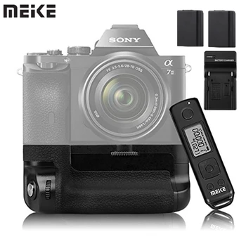

Meike MK-A7II Pro Built-In 2.4g Wireless Controllo Battery Grip With FW50 Battery Charger for Sony A7 II A7II A7SII A7MII A7RII