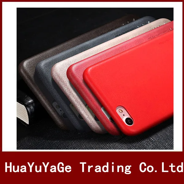 Goedkoop Telefoon Gevallen Voor iPhone X PIPILU X Niveau vintage PU Leer ultra dunne Zachte back case Adsorptie voor Apple iphone 7 Plus 8 Plus