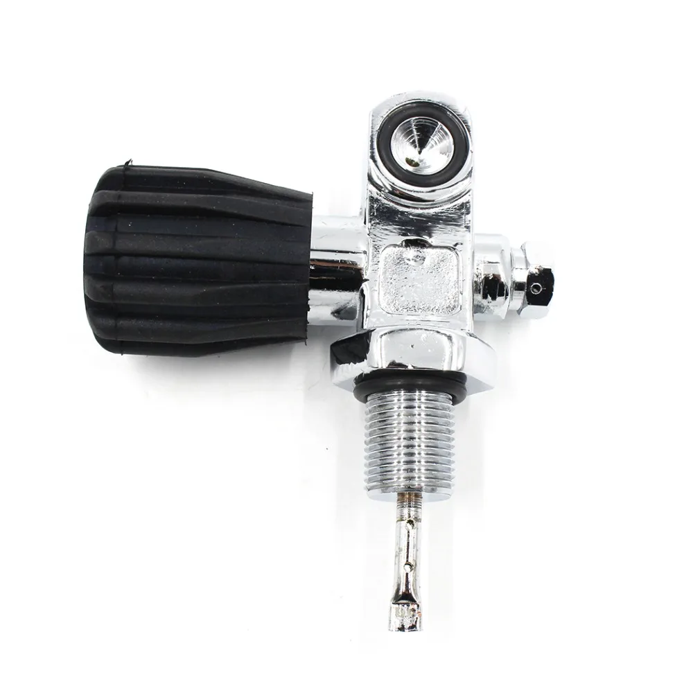 Scuba Diving PCP Paintball Tank Convertible Din Valve K Yoke Valve