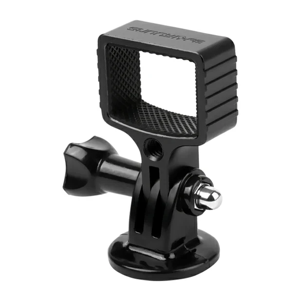 Черный Металлический адаптер расширения крепление для DJI Osmo Pocket 1/4 дюймов gopro адаптер для спортивной камеры штатив ручной карданный аксессуары - Цвет: Черный