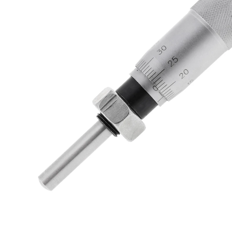 Round Type 0-13mm Range Micrometer Head Measurement Measure Tool Rotation Smooth