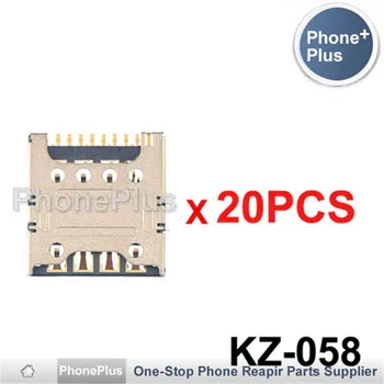 

20/50/100PCS For LG Lucid 2 VS870 L70 D320 D321 MS323 Sim Card Slot Tray Holder Socket Reader Repair Part
