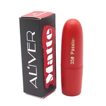 Сексуальные красные губы матовая бархатная помада карандаш для губ Макияж стойкая Косметика оттенок пигментная натуральная шикарная матовая помада для губ 7 цветов