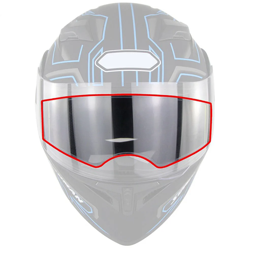 

Universal Anti-Fog Helmet Lens film for the Motorcycle Helmet visor Fog Resistant films Adjustable head straps Comfortable
